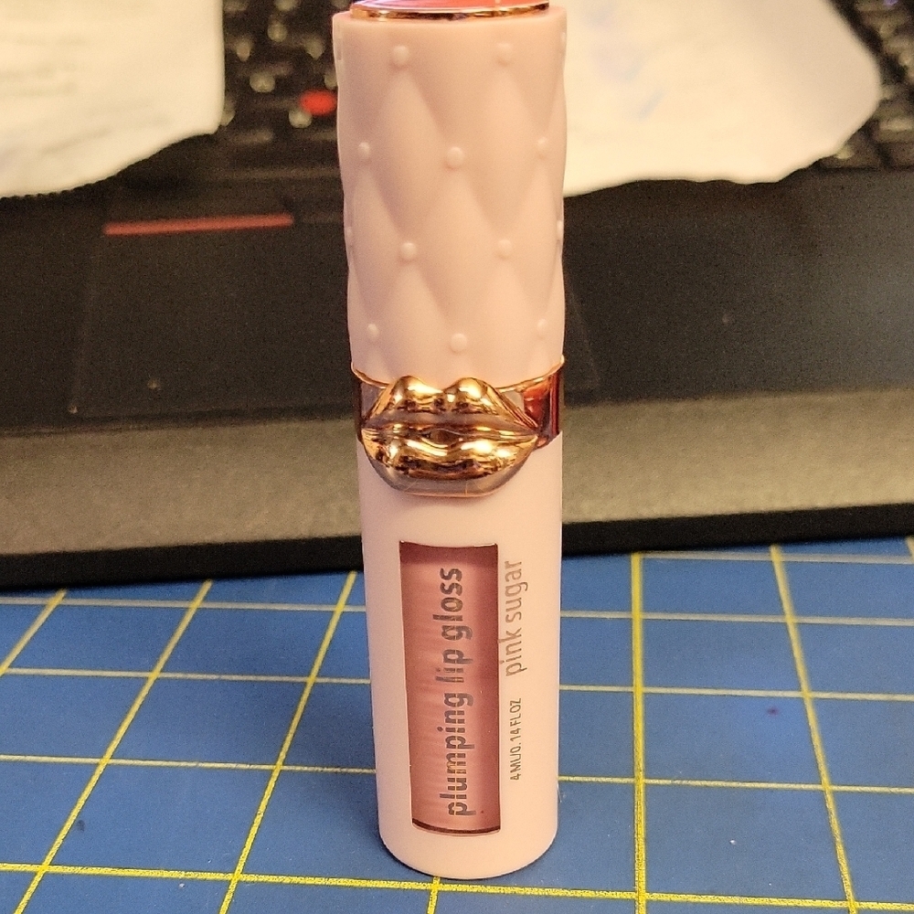 Pink Sugar Plumping Lip Gloss 0.14oz New